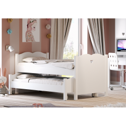 Casakids Feel Χαμηλή Κουκέτα  για στρώματα 90 Χ 190/200εκ