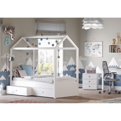 Casakids Kiddy Κρεβάτι Μονό για στρώμα 90 Χ 190εκ