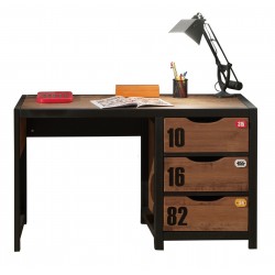 Γραφείο Alex - MDF + Ξύλο πεύκου - 130Μx60Πx75Υ