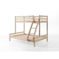 Κουκέτα Pino Triple-Bed Natural - Πεύκο - 207Μx157Πx166Υ