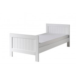 Κρεβάτι Lewis - MDF + Ξύλο πεύκου - 206Μx97Πx80Υ
