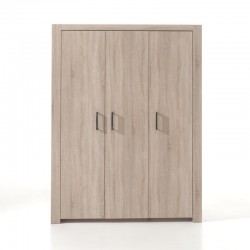 Ντουλάπα ξύλινη 3 φύλλα Aline - MDF - 151Μx59Πx200Υ