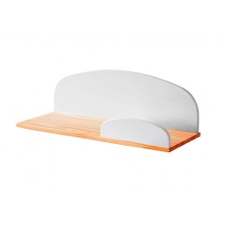 Ράφι τοίχου Kiddy μεγάλο - MDF + Ξύλο πεύκου - 60Μx25Πx21Υ