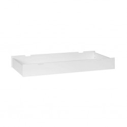 Συρόμενο Συρτάρι Lit Cabane λευκό - MDF + Ξύλο πεύκου - 94Μx196Πx19Υ