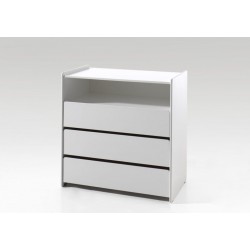 Συρταριέρα ξύλινη Kiddy - MDF + Ξύλο πεύκου - 90Μx55Πx92Υ