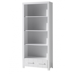 Βιβλιοθήκη ξύλινη Erik - MDF + Ξύλο πεύκου - 87Μx39Πx205Υ