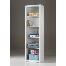 Βιβλιοθήκη ξύλινη Robin - MDF + Ξύλο πεύκου - 60Μx40Πx204Υ